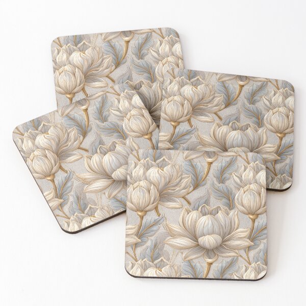 Item preview, Whimsical Lotus Floral  - Botanical Garden Pattern - Birthday Gifts For Her designed and sold by RoyalStarsPatts.