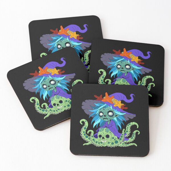 Item preview, Cartoon Zombie Sea Witch designed and sold by HRSCreates.