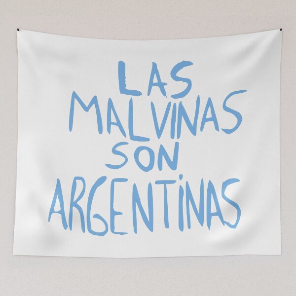 Item preview, LAS MALVINAS SON ARGENTINAS (sheet sign) Light Blue designed and sold by frikybomb.