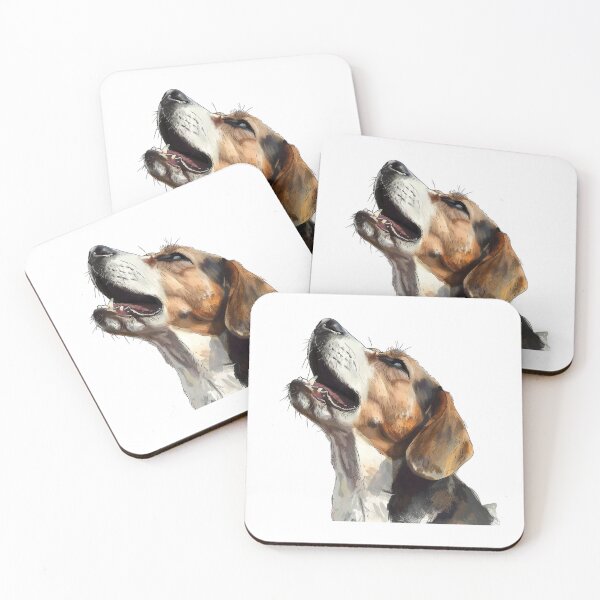 Item preview, Beagle Dog | Cute Puppy Aesthetic Art designed and sold by Mandayartstudio.