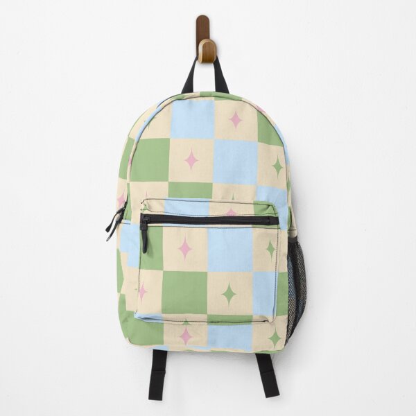 Item preview, Pastel Checkerboard Sparkle Star Pattern designed and sold by Zaya_art.