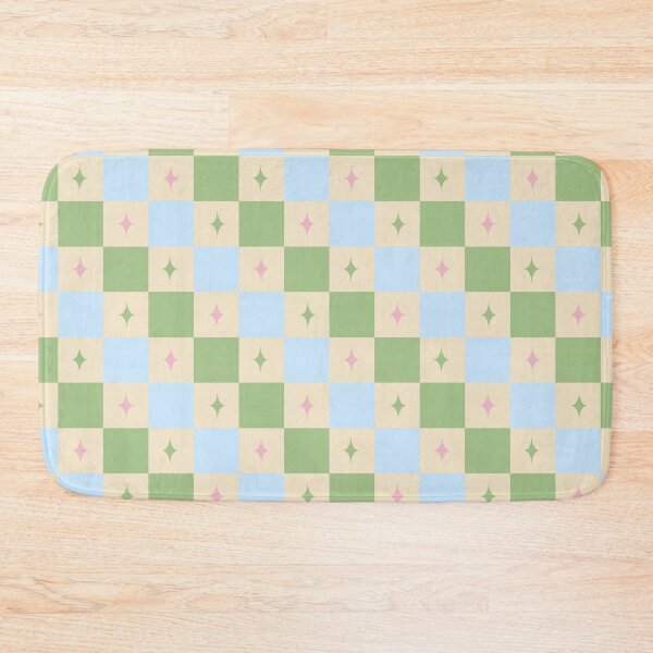 Item preview, Pastel Checkerboard Sparkle Star Pattern designed and sold by Zaya_art.