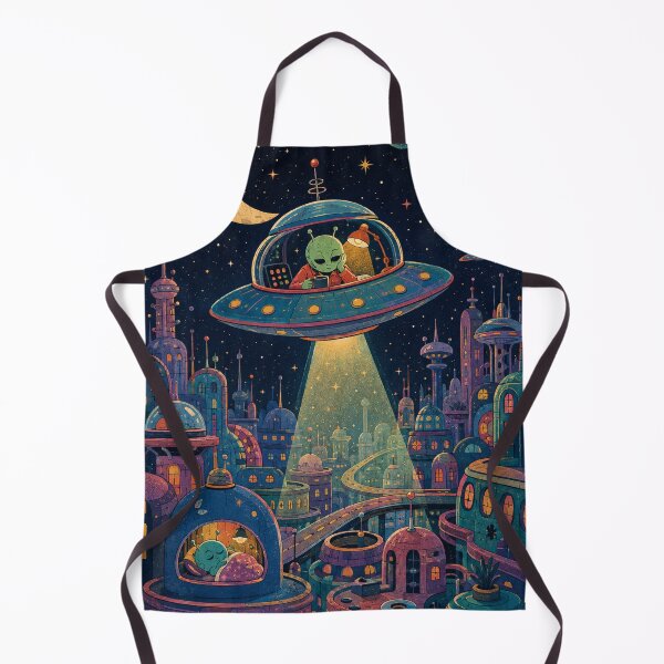 Item preview, Night Shift Flying Saucer designed and sold by alexrow.