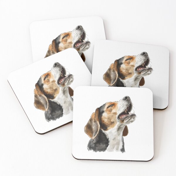 Item preview, Beagle Dog | Cute Puppy Aesthetic Art designed and sold by Mandayartstudio.