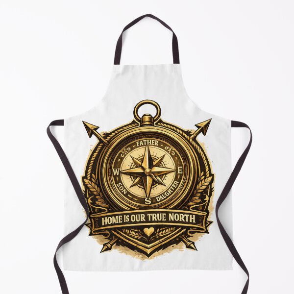 Item preview, Home Is Our True North Family Compass designed and sold by CreativeMindsetLab.