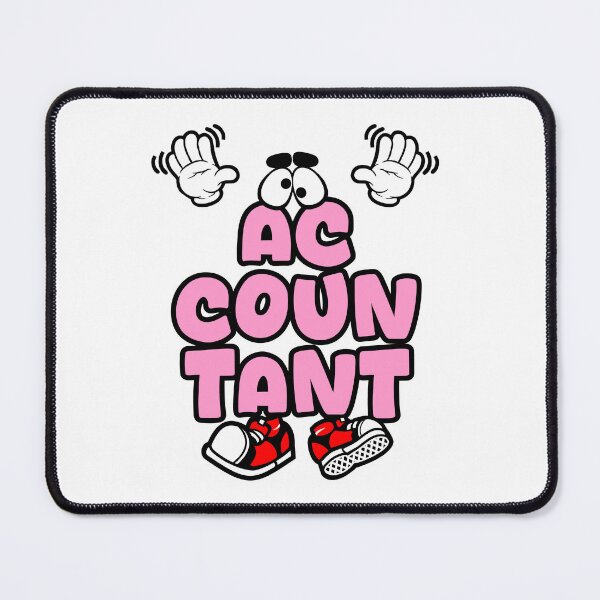 Item preview, Accountant - WORK Cartoon Character Bold Retro designed and sold by NFTWords.