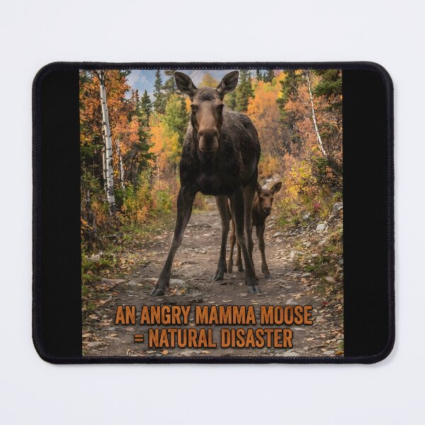 Item preview, The Protective Mother Moose  designed and sold by tobyheward.