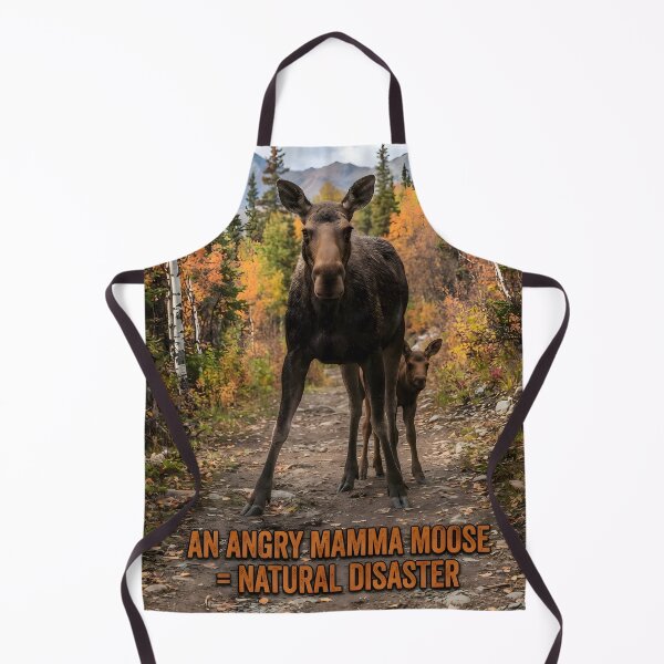 Item preview, The Protective Mother Moose  designed and sold by tobyheward.