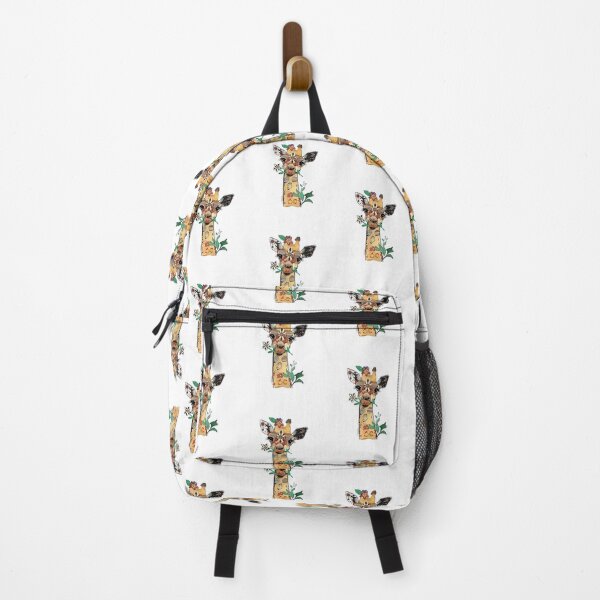 Item preview, Decorative Giraffe Floral Art – Colorful Wildlife Animal designed and sold by Gbriel3.