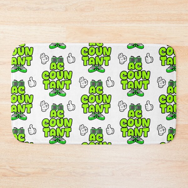 Item preview, Accountant - WORK Comic Character Bold Urban designed and sold by NFTWords.