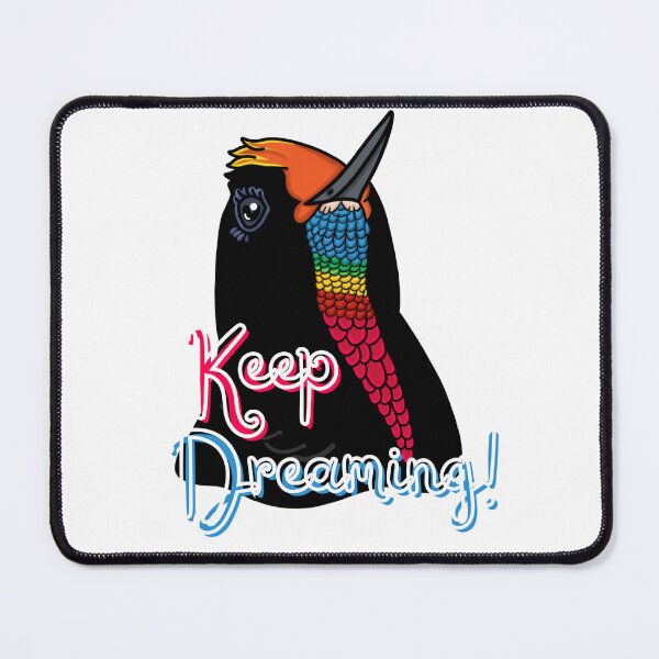 Item preview, Copy of Rainbow Bearded Thornbill - A Derpybird Design designed and sold by YOjosie.
