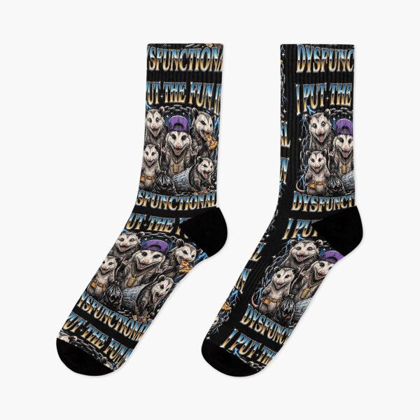 Item preview, I Put The Fun In Dysfunctional Opossum Possum designed and sold by d247.
