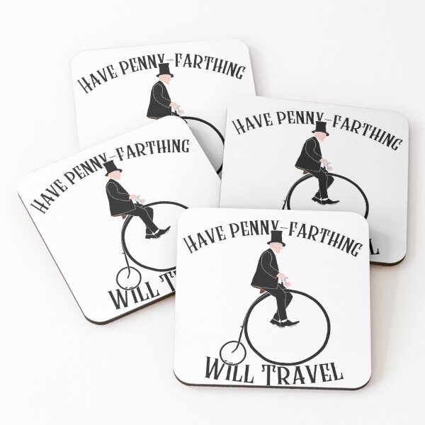Item preview, Have penny-farthing, will travel designed and sold by HeathWayPrints.