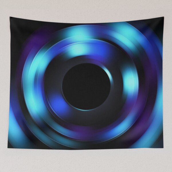 Item preview, Neon Portal to the Cosmic Void designed and sold by MariaAbaza.