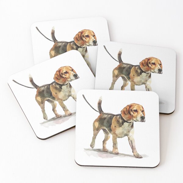 Item preview, Beagle Dog | Cute Puppy Aesthetic Art designed and sold by Mandayartstudio.