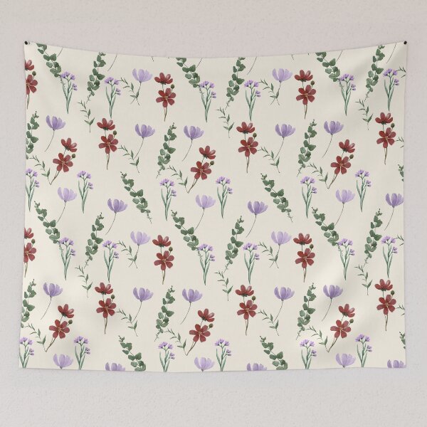 Item preview, Botanical Floral Seamless Design designed and sold by NUSUSDREAM.