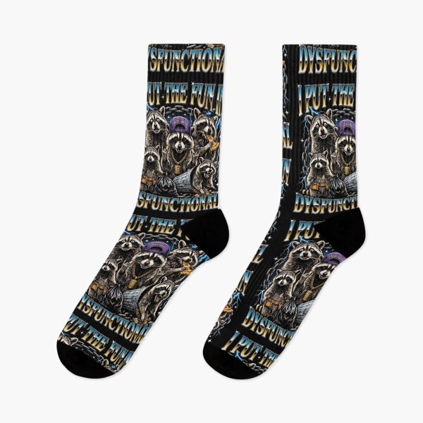Item preview, I Put The Fun In Dysfunctional Raccoon designed and sold by d247.