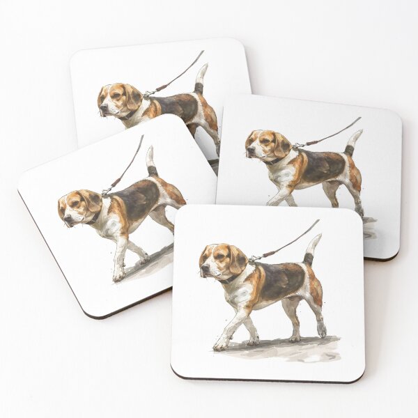 Item preview, Beagle Dog | Cute Puppy Aesthetic Art designed and sold by Mandayartstudio.