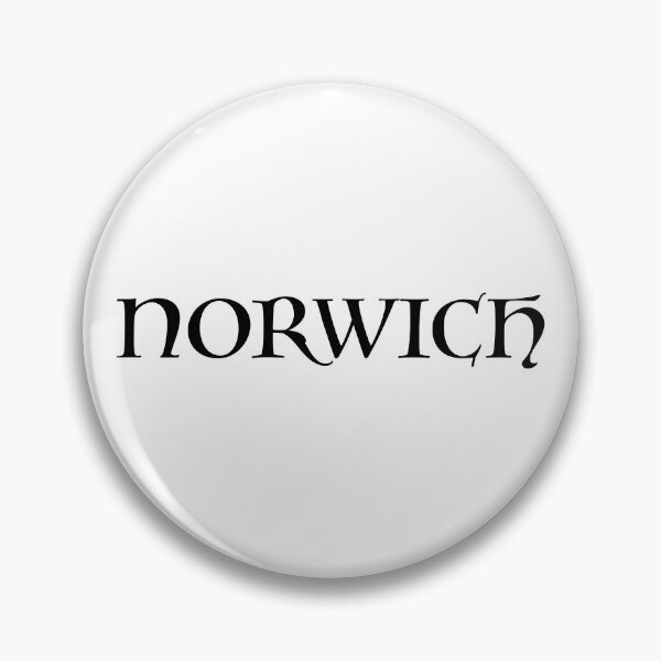Item preview, Norwich old medieval style text (Black) designed and sold by STUDIO-72.