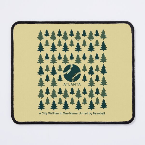 Item preview, Atlanta Pitch Tree Pattern - 71 Trees Baseball designed and sold by MASMUS27.