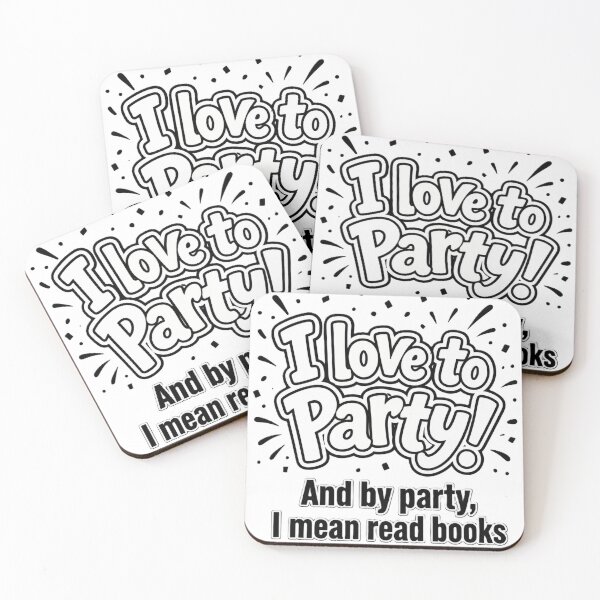 Item preview, Book Party designed and sold by JLClassics.