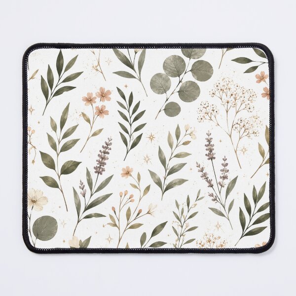 Item preview, Sage & Blush Botanical Pattern | Gen Z Aesthetic Floral Leaves designed and sold by MUSA'S.