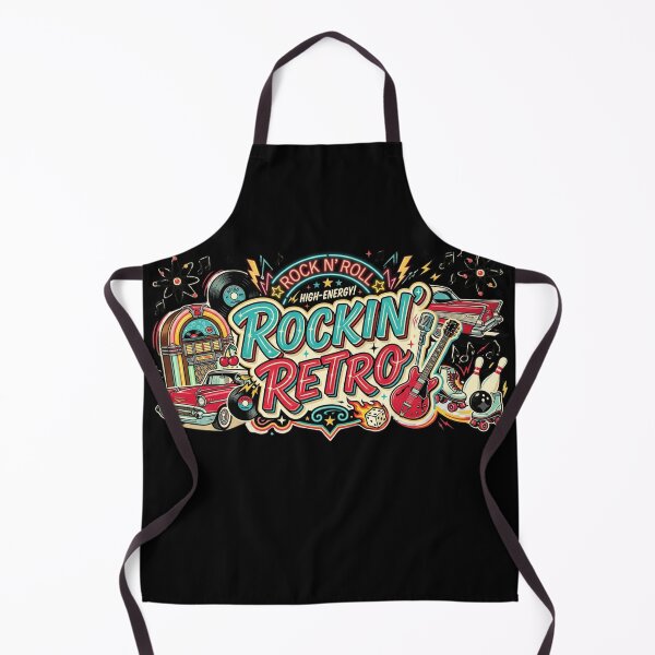 Item preview, Vintage 1950s Rockin Retro T-Shirt Design | Rock N Roll & Classic Car Graphic designed and sold by Rhythm Thru Art .
