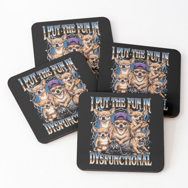 Item preview, I Put The Fun In Dysfunctional Chihuahua designed and sold by d247.