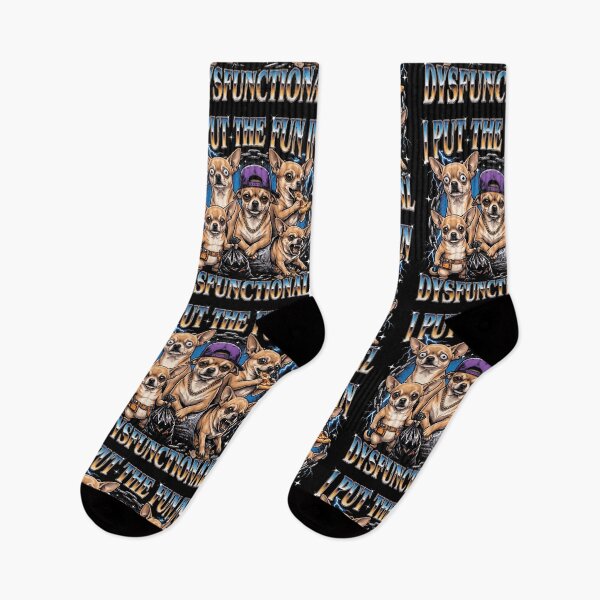Item preview, I Put The Fun In Dysfunctional Chihuahua designed and sold by d247.