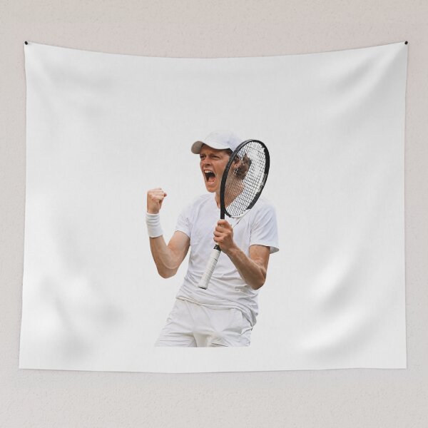 Item preview, Jannik Sinner Wimbledon Champion 2026 designed and sold by Malakiacount.