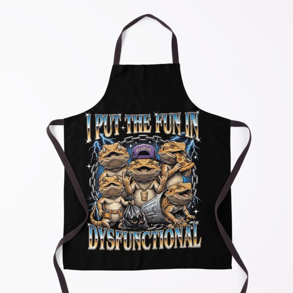 Item preview, I Put The Fun In Dysfunctional Bearded Dragon designed and sold by d247.