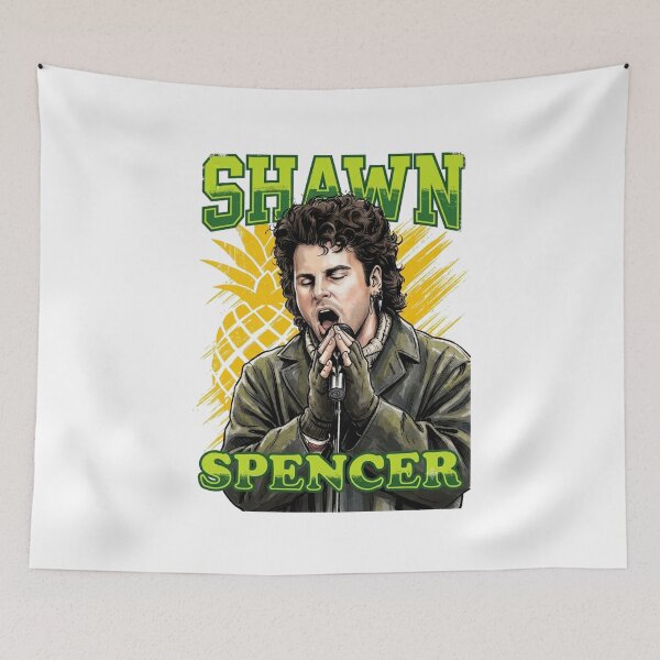 Item preview, Shawn Spencer Psych Retro 90s Vintage Bootleg Style Singing designed and sold by Thogan0416.
