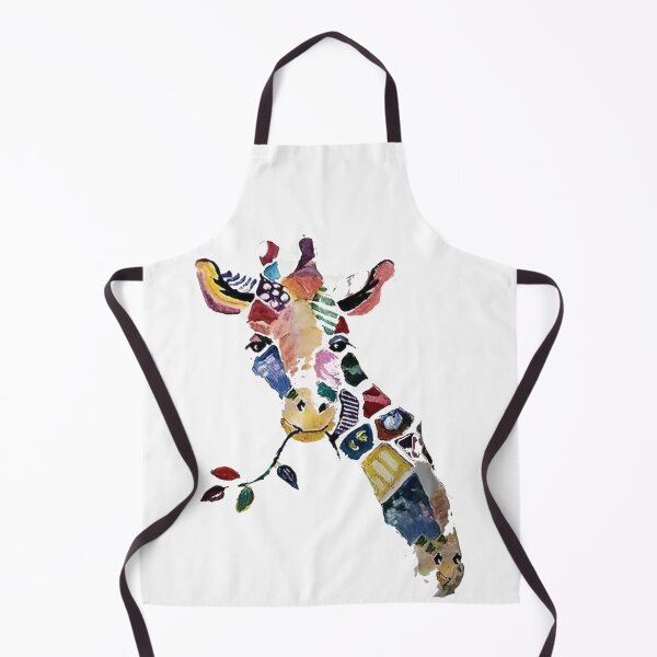 Item preview, Decorative Giraffe Floral Art – Colorful Wildlife Animal designed and sold by Gbriel3.