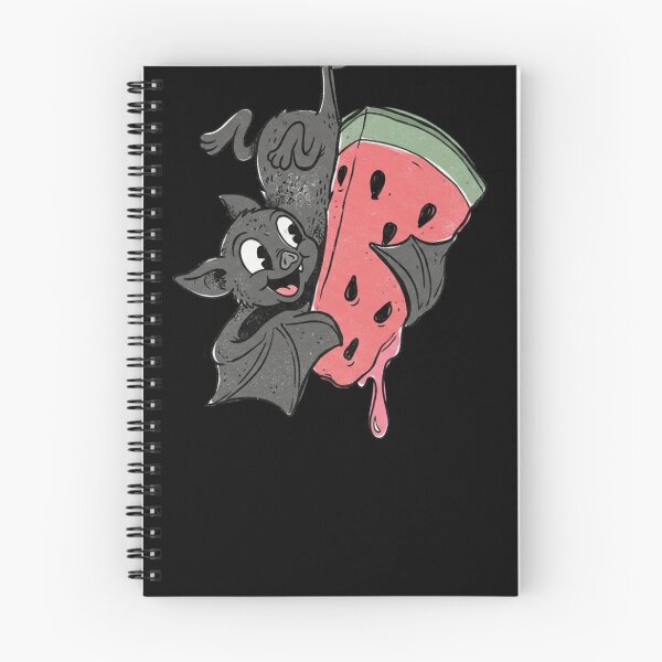 Item preview, Happy Bat Hanging Upside Down Eating Giant Watermelon Slice Vintage 1930s Rubberhose Cartoon Art designed and sold by OnPointOutfits.