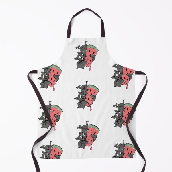 Item preview, Happy Bat Hanging Upside Down Eating Giant Watermelon Slice Vintage 1930s Rubberhose Cartoon Art designed and sold by OnPointOutfits.