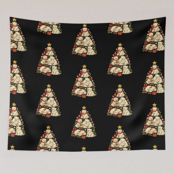 Item preview,  Christmas Tree Polar Bear Ice Bear  designed and sold by SOUFIANE1991.