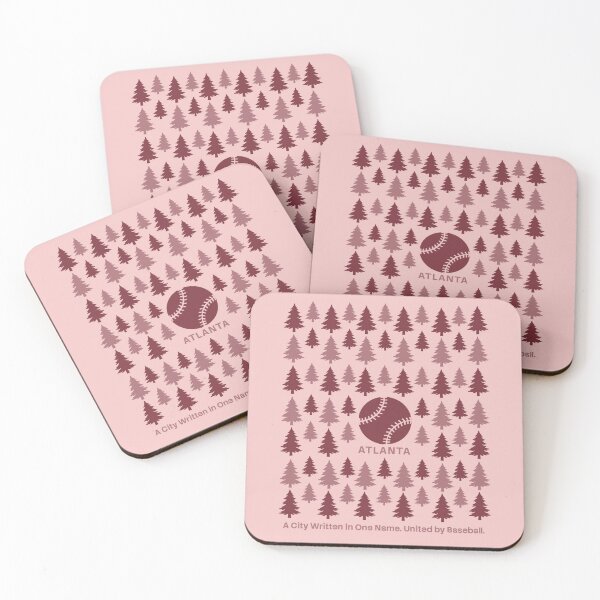 Item preview, Atlanta Pitch Tree Pattern - 71 Trees Baseball designed and sold by MASMUS27.