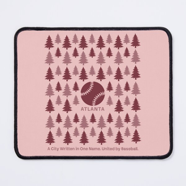 Item preview, Atlanta Pitch Tree Pattern - 71 Trees Baseball designed and sold by MASMUS27.