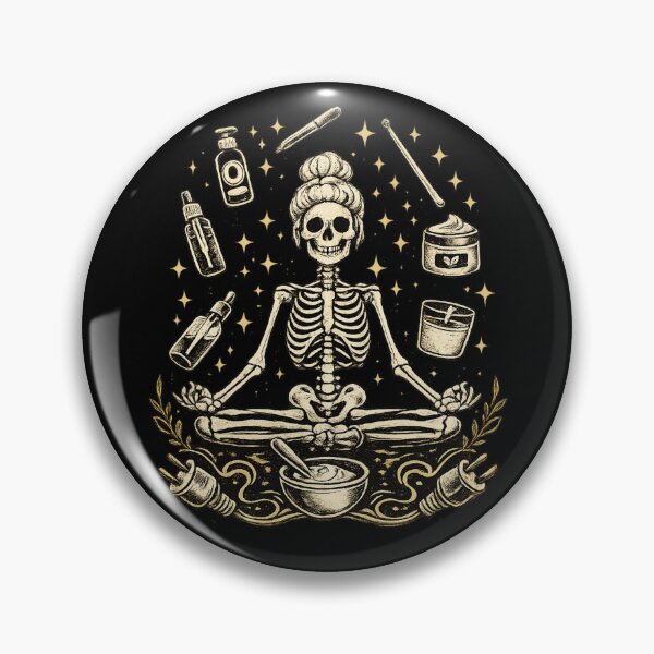 Item preview, Esthetician Skincare Skeleton Gift designed and sold by Corvoria.