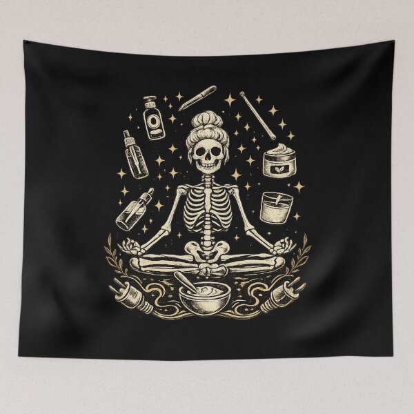 Item preview, Esthetician Skincare Skeleton Gift designed and sold by Corvoria.
