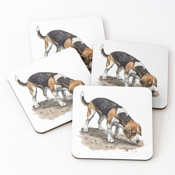 Item preview, Beagle Dog | Cute Puppy Aesthetic Art designed and sold by Mandayartstudio.