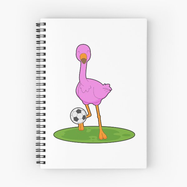 Item preview, Flamingo Soccer player Soccer designed and sold by Snabdesign84.