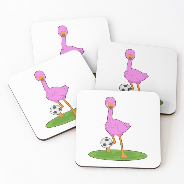 Item preview, Flamingo Soccer player Soccer designed and sold by Snabdesign84.
