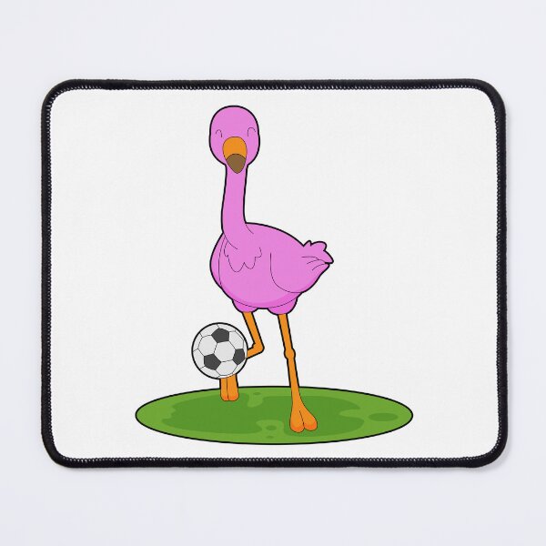 Item preview, Flamingo Soccer player Soccer designed and sold by Snabdesign84.