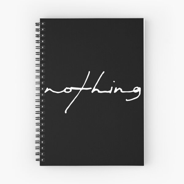 Item preview, Nothing Typograph White designed and sold by JShumJhon.