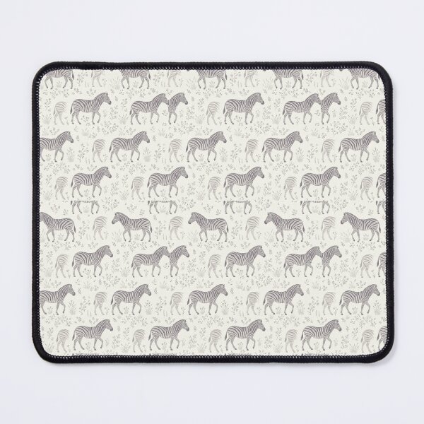 Item preview, Stylised Zebras & Grasses • Minimalist Wildlife Seamless Pattern designed and sold by The Digital Compass.