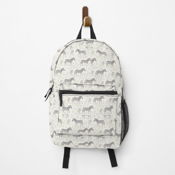 Item preview, Stylised Zebras & Grasses • Minimalist Wildlife Seamless Pattern designed and sold by The Digital Compass.