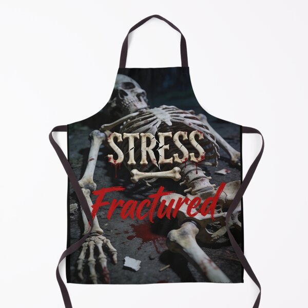 Item preview, The Stress Fractured Print designed and sold by Lichentroupe63.
