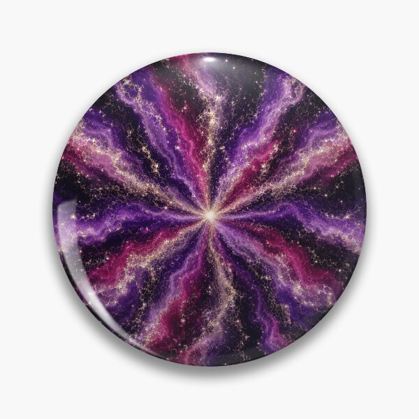 Item preview, Radial Violet Celestial Ocean Pattern designed and sold by Inkworksbyshery.