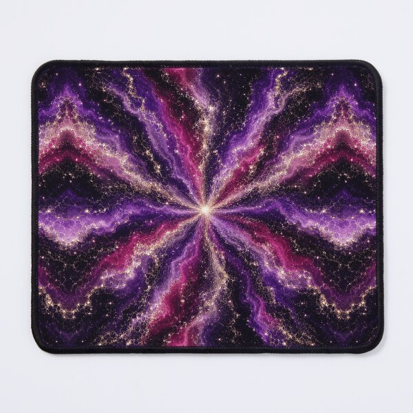 Item preview, Radial Violet Celestial Ocean Pattern designed and sold by Inkworksbyshery.